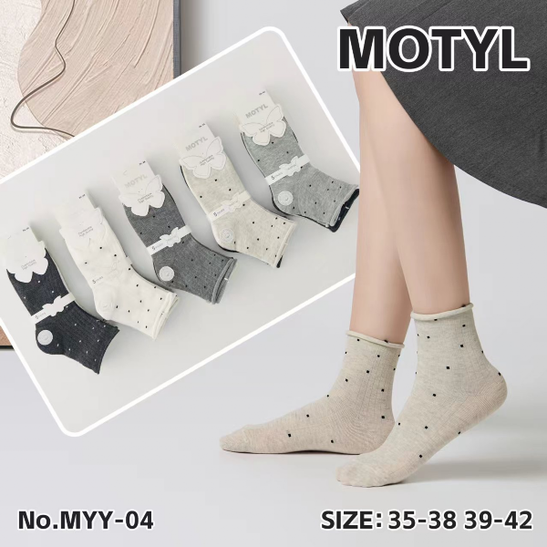 Skarpety damskie Roz 35-42, Mix kolor Paczka 40 szt